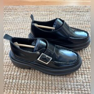 NWB G.H. Bass Ella Platform Derby